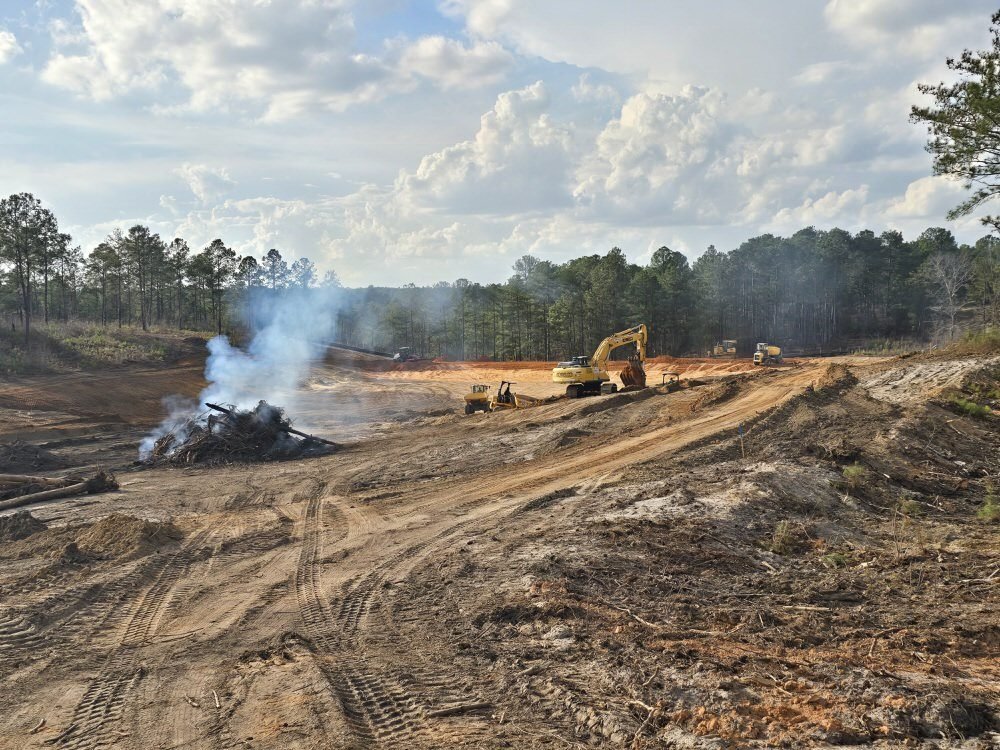 New Holland Golf Club under construction