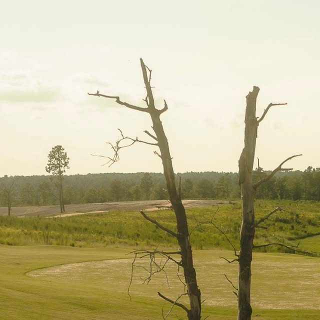 View from behind the 18th hole at New Holland Golf Club